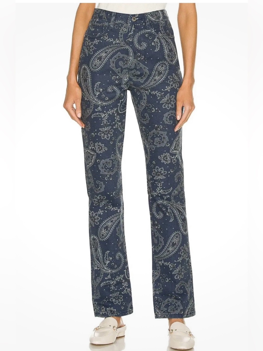 WEWOREWHAT The Icon Jean Night Sky Paisley, size 26 - Picture 2 of 4